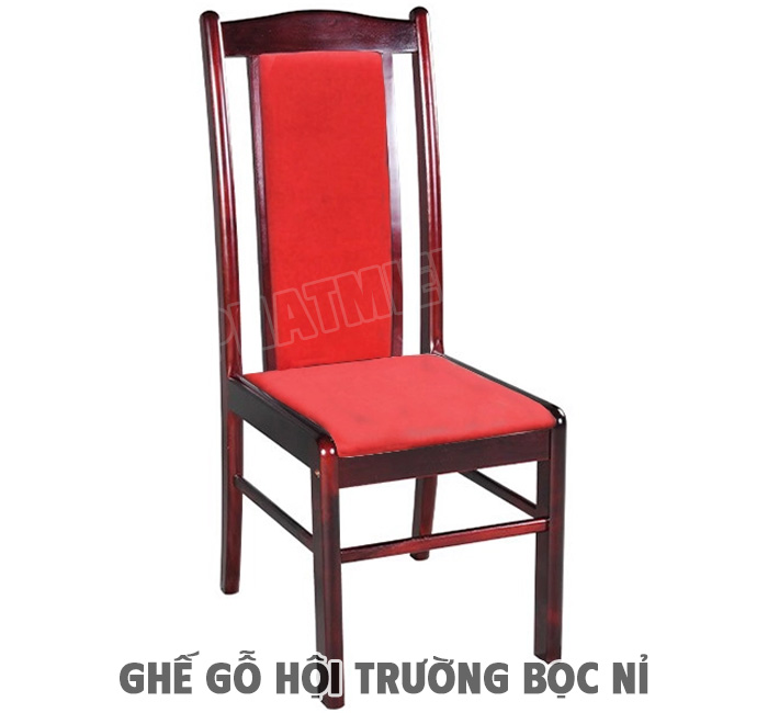 Ghế Gỗ Hội Trường Bọc Nỉ Là Gì?