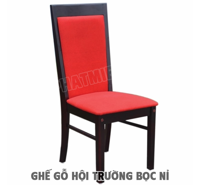 Phân Loại Ghế Gỗ Hội Trường Bọc Nỉ
