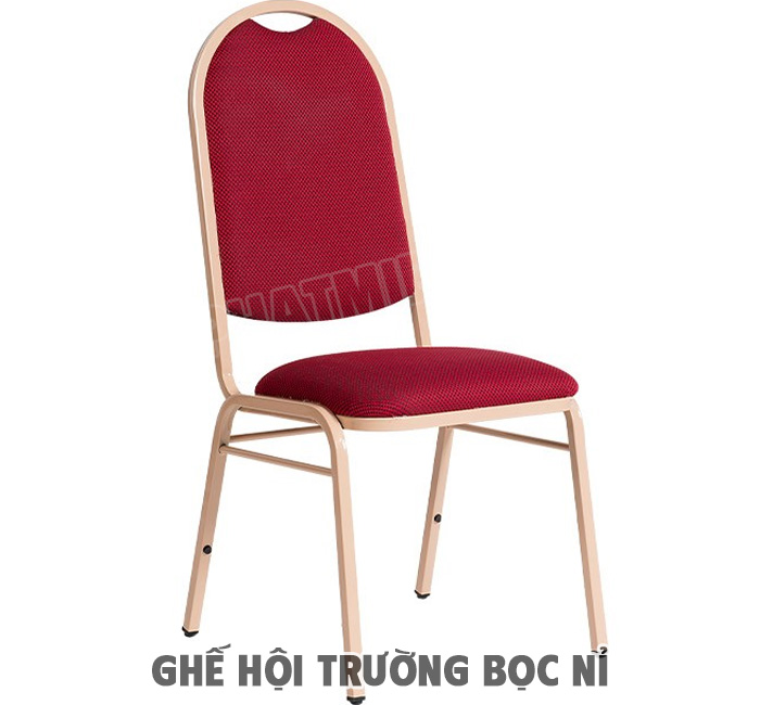Ghế khung thép bọc nỉ