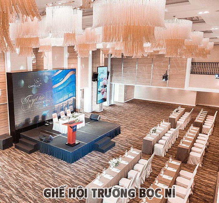 Ứng Dụng Của Ghế Hội Trường Bọc Nỉ