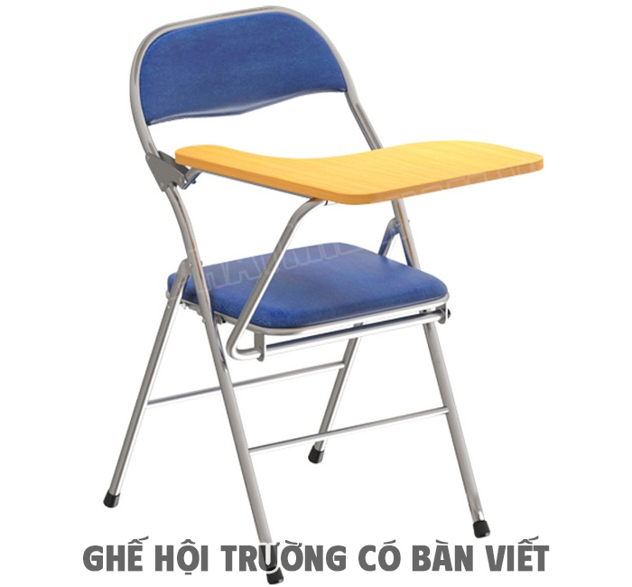 Ghế gấp liền bàn