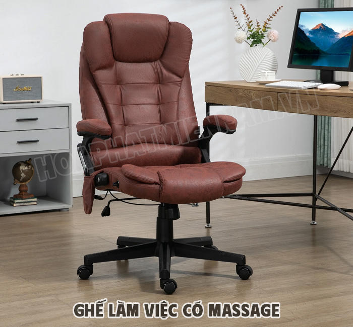 Lợi ích của ghế làm việc có massage