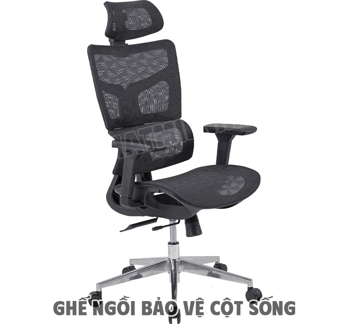 Các loại ghế thường được khuyên dùng để bảo vệ cột sống