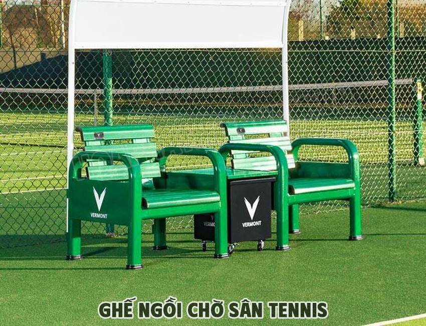 Ghế Đơn Tựa Lưng Sân Tennis