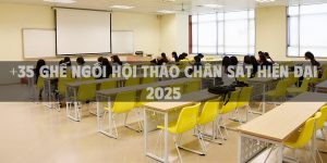 +35 Ghế ngồi hội thảo chân sắt hiện đại 2025