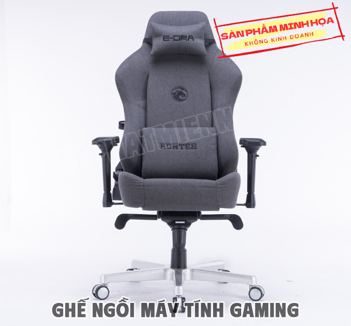 ghế ngồi máy tính gaming vải