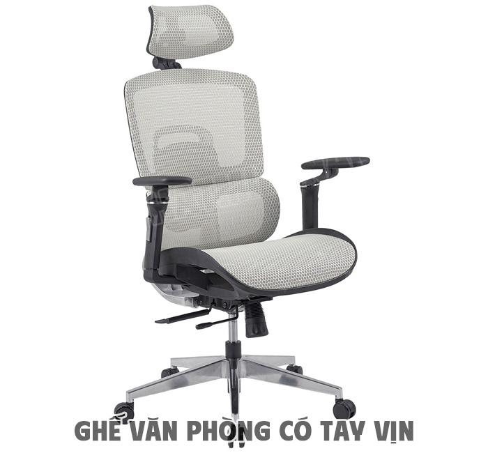 Ghế văn phòng có tay vịn là gì?