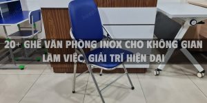 20+ ghế văn phòng inox cho không gian làm việc, giải trí hiện đại