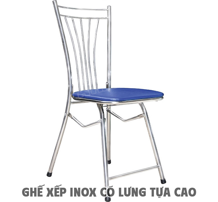 Ứng Dụng Của Ghế Xếp Inox Có Lưng Tựa Cao