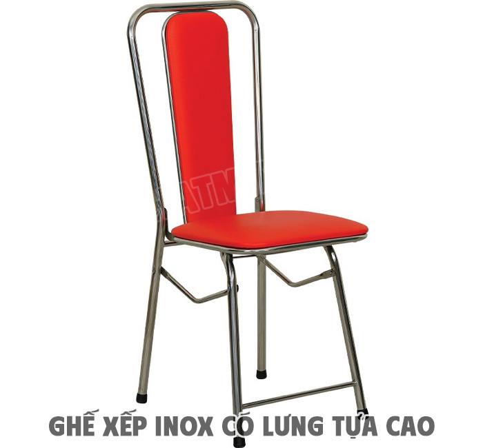Tiêu Chí Lựa Chọn Ghế Xếp Inox Có Lưng Tựa Cao