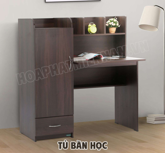 Tủ bàn học liền bàn