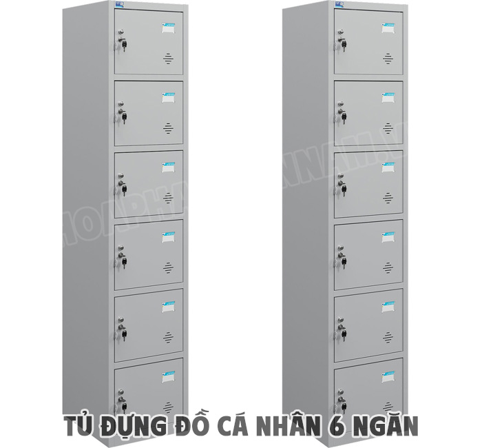 Lợi ích khi sử dụng tủ đựng đồ cá nhân 6 ngăn
