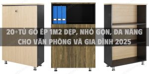 20+Tủ gỗ ép 1m2 đẹp, nhỏ gọn, đa năng cho văn phòng và gia đình 2025