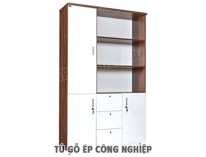 Tủ Tài Liệu Gỗ Ép Công Nghiệp