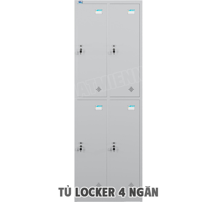 Các Loại Tủ Locker 4 Ngăn Phổ Biến Hiện Nay