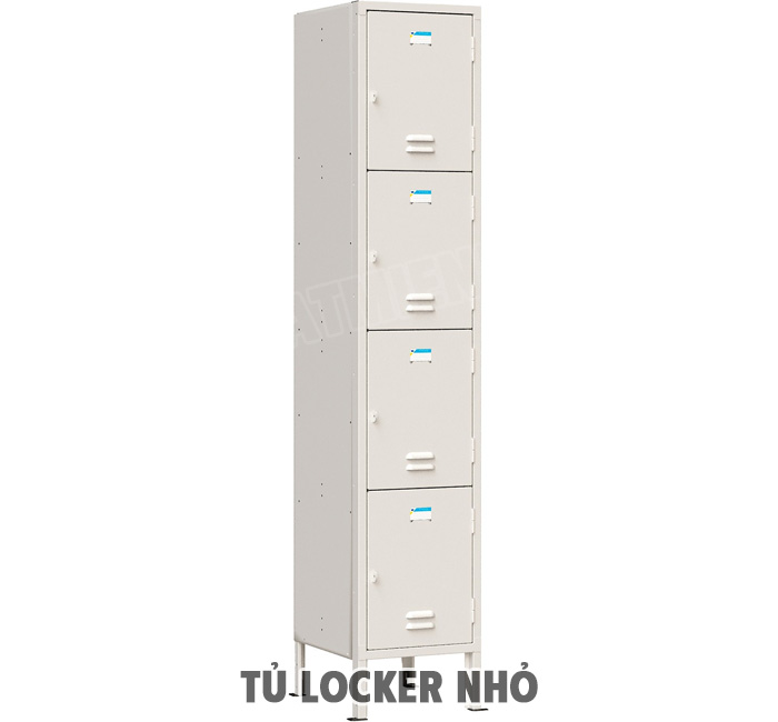 Tủ Locker 4 Ngăn Nhỏ