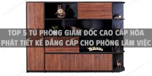 Top 5 tủ phòng giám đốc cao cấp Hòa Phát tiết kế đẳng cấp cho phòng làm việc lãnh đạo 2025