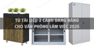 Tủ tài liệu 2 cánh đang năng cho văn phòng làm việc 2025