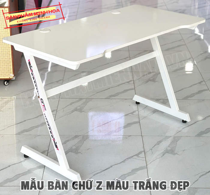 Cách Chọn Bàn Chữ Z Màu Trắng Phù Hợp