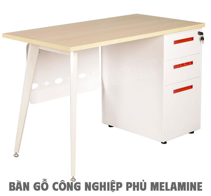 Lưu Ý Khi Chọn Bàn Gỗ Công Nghiệp Phủ Melamine Cho Văn Phòng