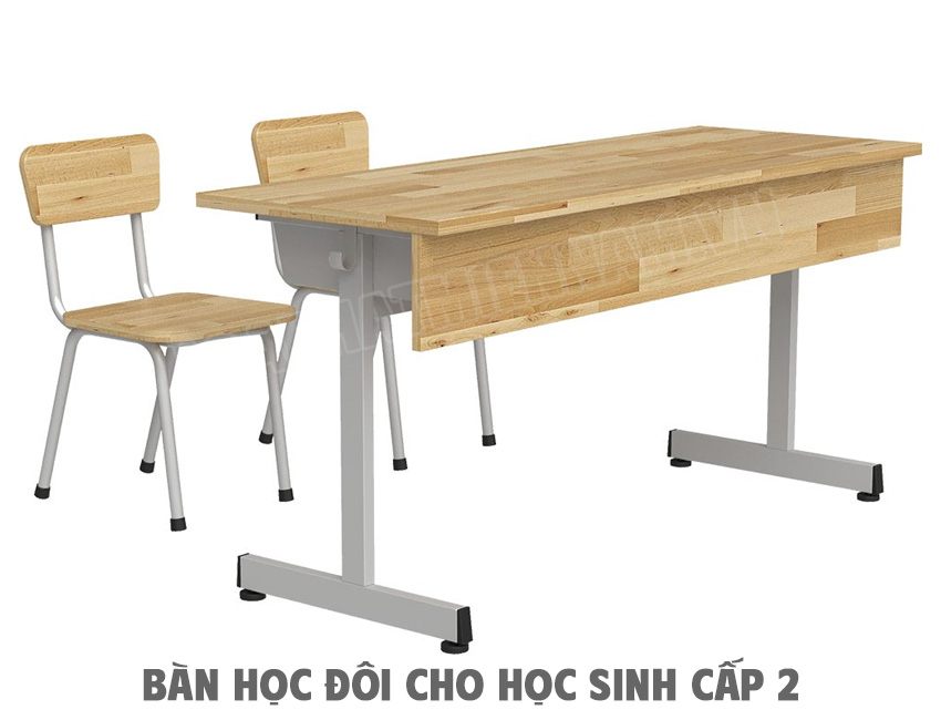 Các Loại Bàn Học Đôi Cho Học Sinh Cấp 2 Phổ Biến