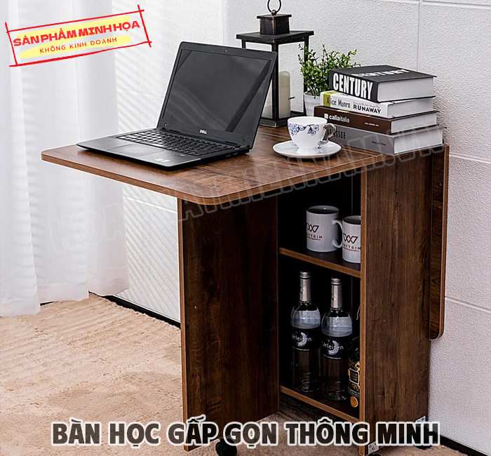 Bàn học gấp thông minh đa năng