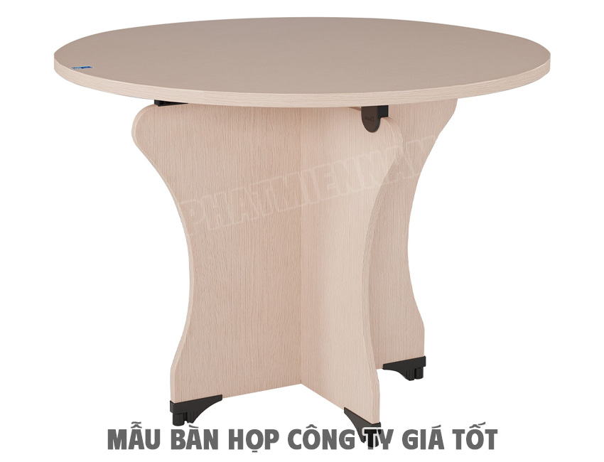 Bàn họp tròn mini cho công ty NTH1000