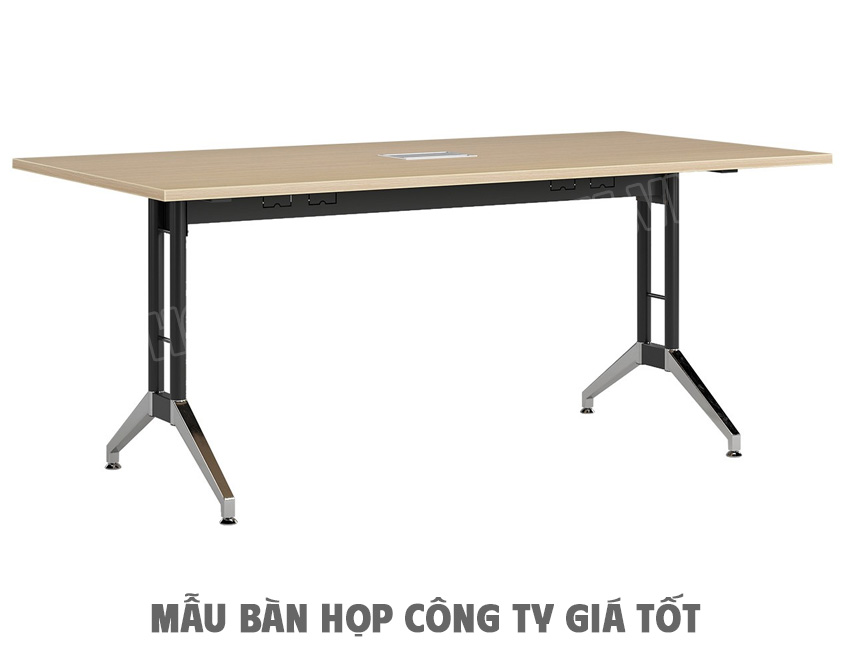Bàn phòng họp nhỏ gọn cho công ty LEH1810C12