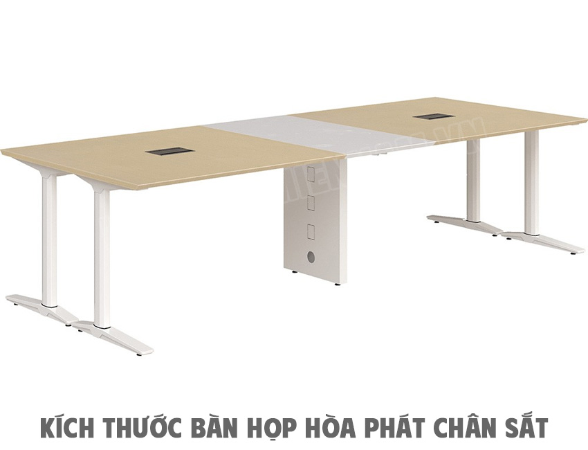 Bàn họp chân sắt cho 15 người