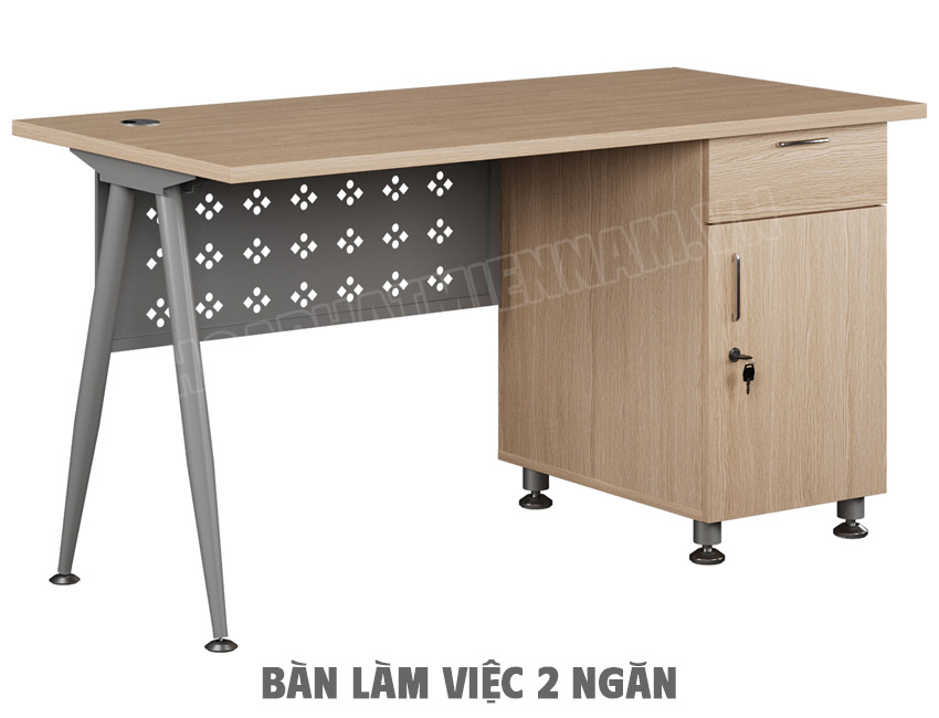 Bàn chân sắt hộc 2 ngăn giá rẻ HR140HLC8Y1