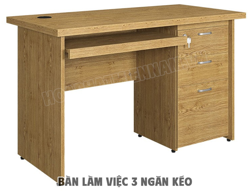 Bàn Làm Việc 3 Ngăn Kéo Là Gì?