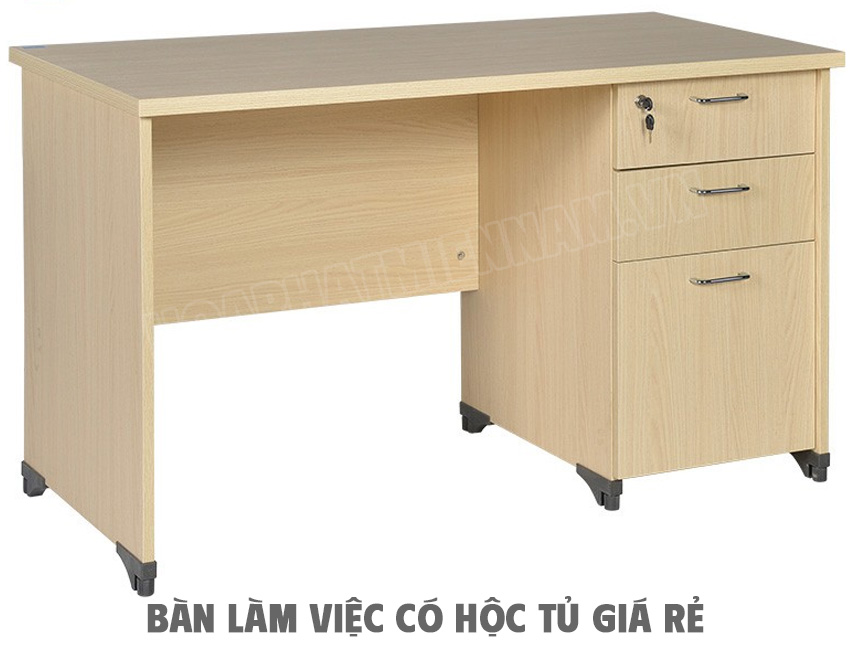 Bàn làm việc nhân viên văn phòng giá rẻ AT120SHL3D