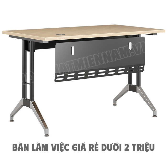 Bàn làm việc chân sắt giá dưới 2 triệu LE120SC12