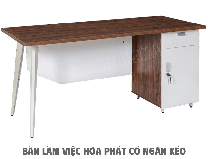 Ưu Điểm Của Bàn Làm Việc Hòa Phát Có Ngăn Kéo