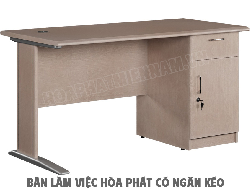 Bàn làm việc có hộc tủ ngăn kéo NT120C3HL