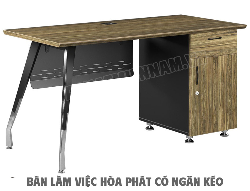 Bàn nhân viên chân sắt cao cấp BRI120SHLC15