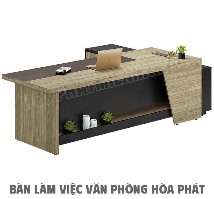 Mẫu bàn làm việc lãnh đạo Hòa Phát LUXB2620V7