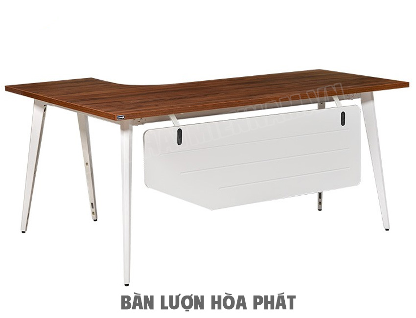 Bàn làm việc lượn chân sắt LUXL16C10M6