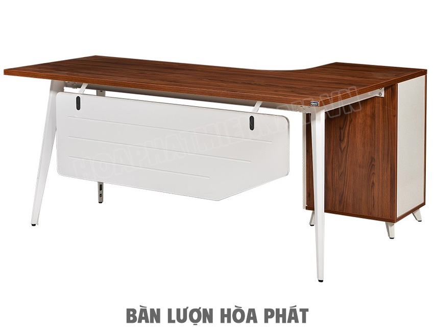 Bàn làm việc lượn hiện đại LUXL16HLC10M6