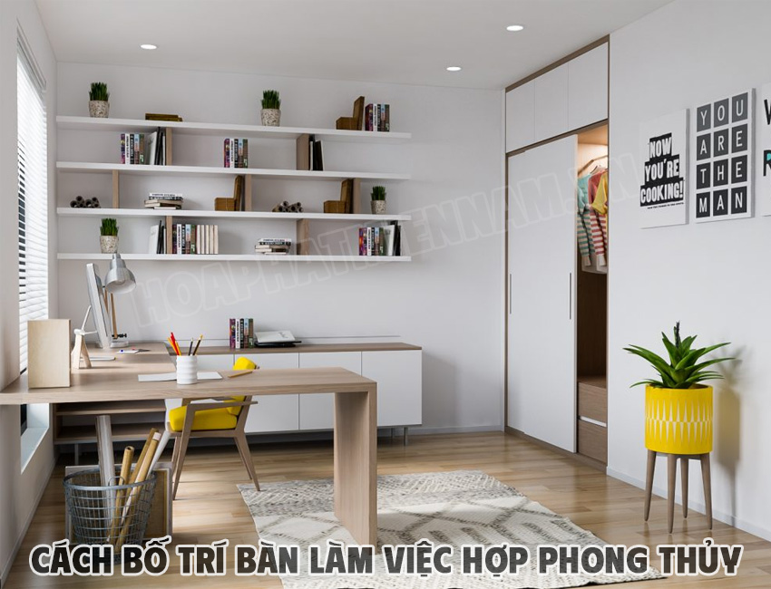 Màu sắc và cách sắp xếp vật dụng
