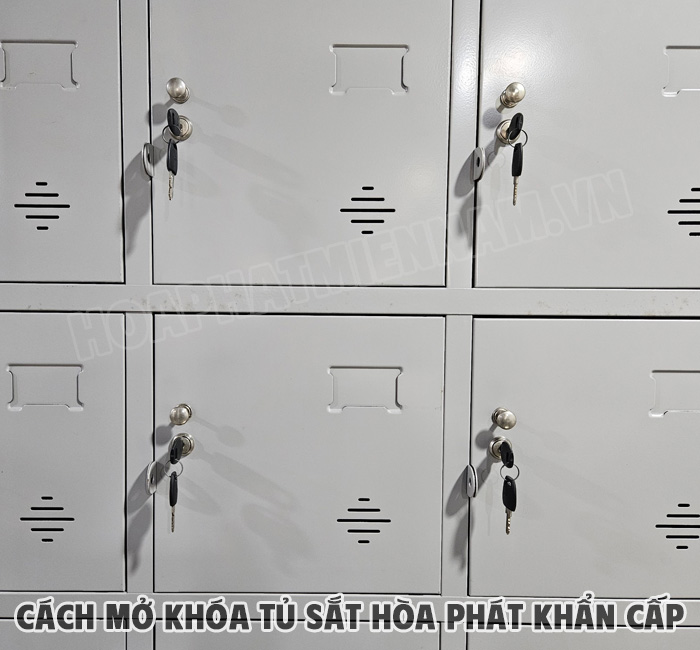 Khóa tủ locker Hòa Phát