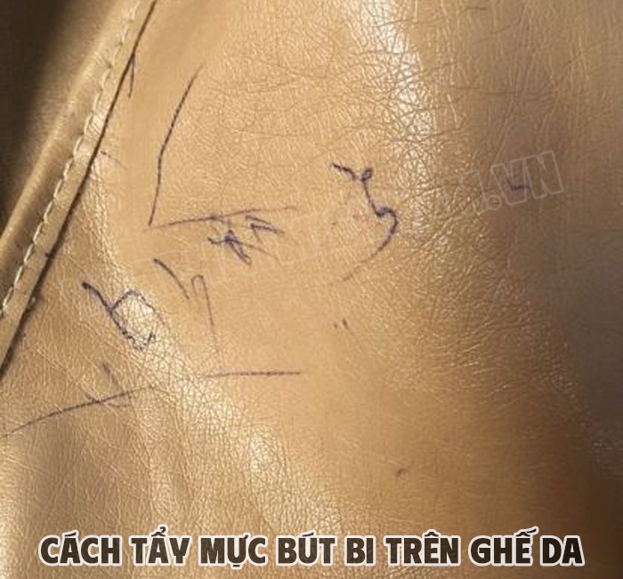 Tại Sao Cần Tẩy Mực Bút Bi Khỏi Ghế Da?