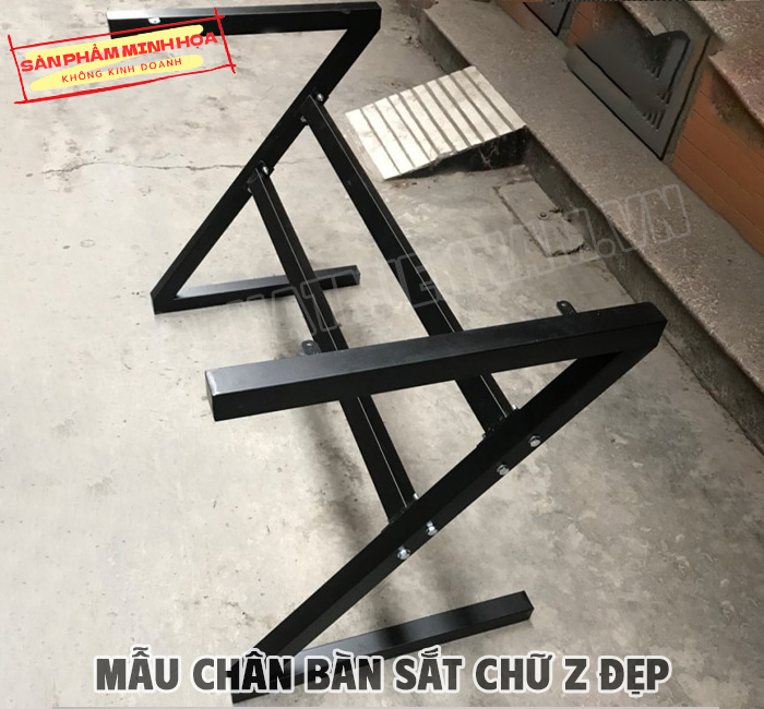 Các Loại Chân Bàn Sắt Chữ Z Phổ Biến