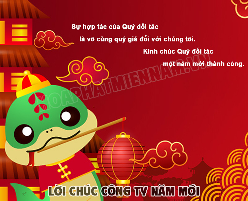 Lời chúc Tết dành cho đối tác