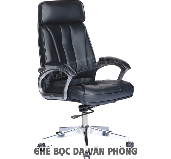 Ghế xoay đệm bọc da công nghiệp SG934