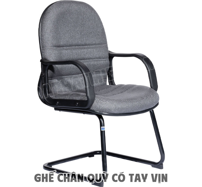Ghế chân quỳ bọc nỉ tay nhựa SL712S