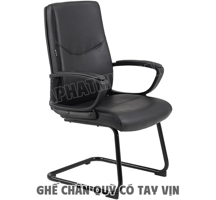 Ghế chân quỳ khung thép đệm mút bọc da SL606