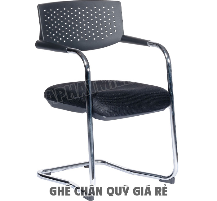 Ghế phòng họp chân quỳ tựa nhựa VT6