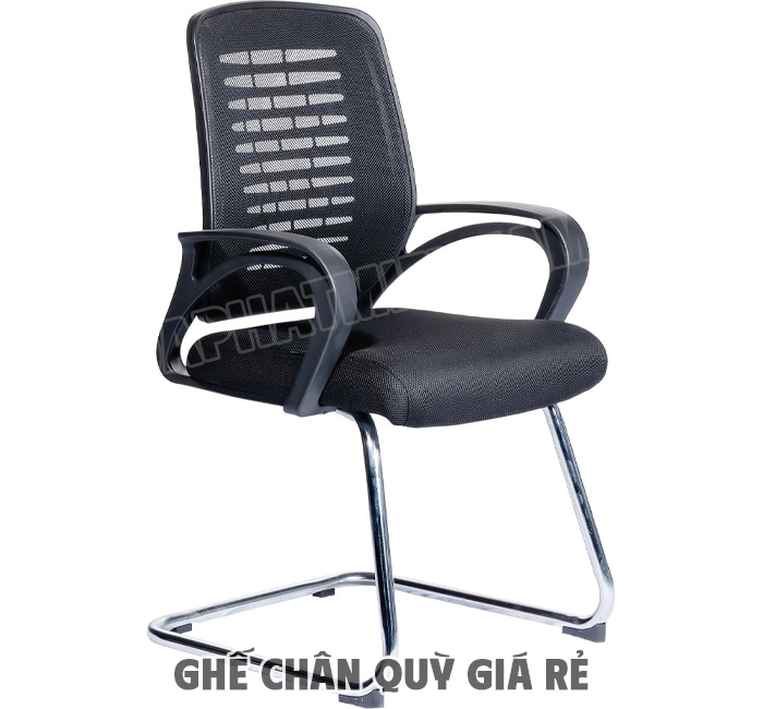 Ghế họp chân quỳ khung tựa lựa bọc lưới GL412