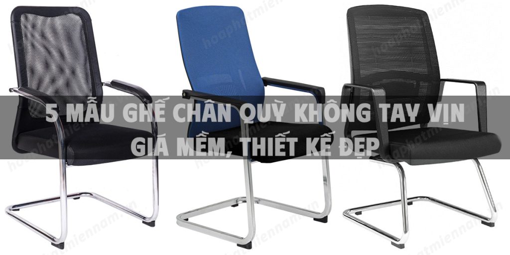 Ghế chân quỳ lưng lưới Hòa Phát nhỏ gọn, giá rẻ dành cho văn phòng